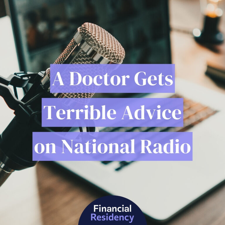 doctor gets terrible advice on national radio