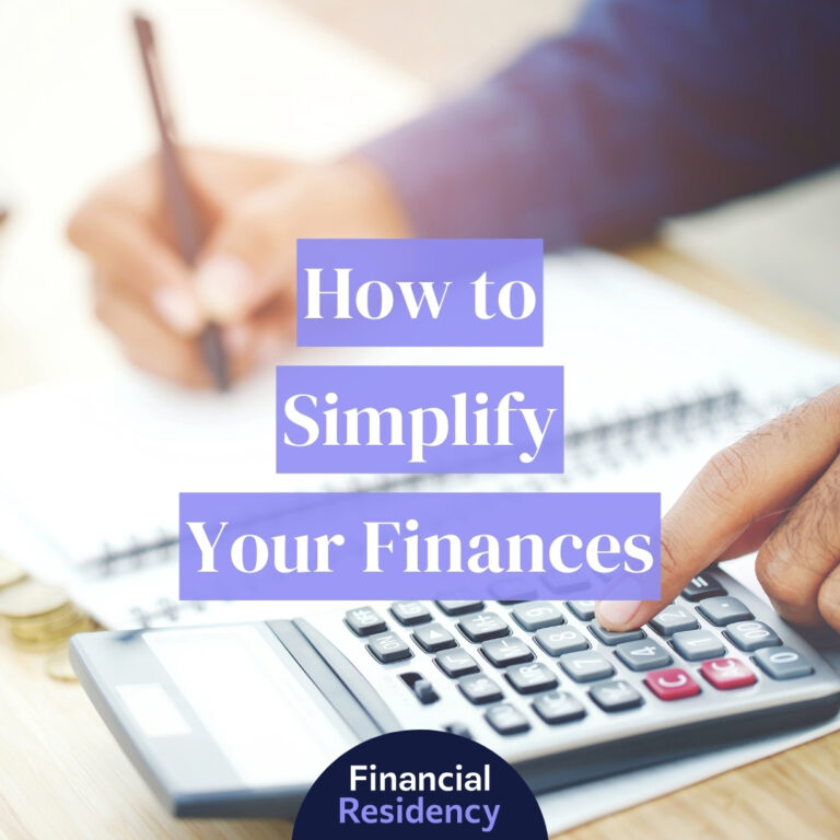 simplify your finances