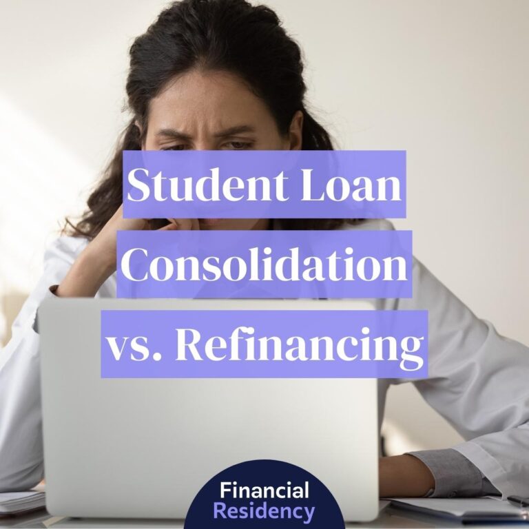 student loan consolidation vs refinancing