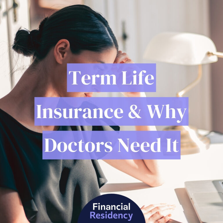 term life insurance for doctors
