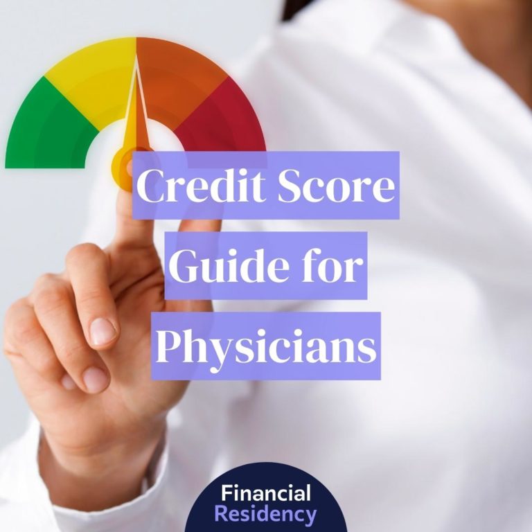 credit score guide for physicians