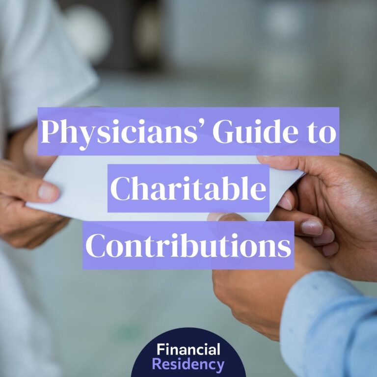 physicians guide to charitable contributions
