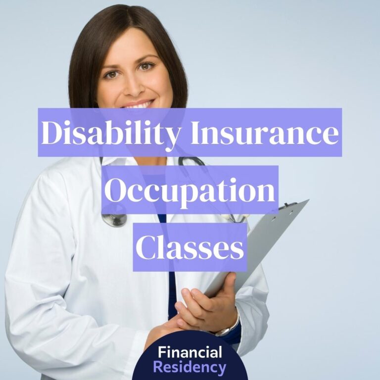disability insurance occupation classes