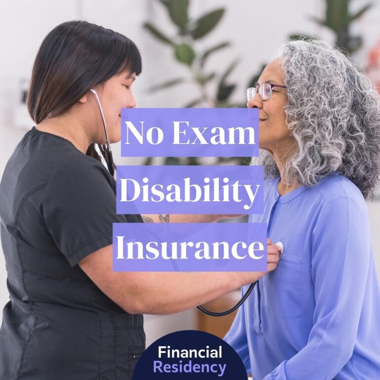 no exam disability insurance
