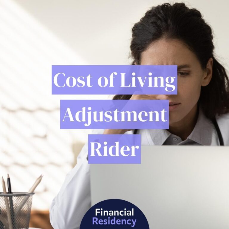 cost of living adjustment rider