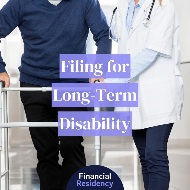 filing for long term disability