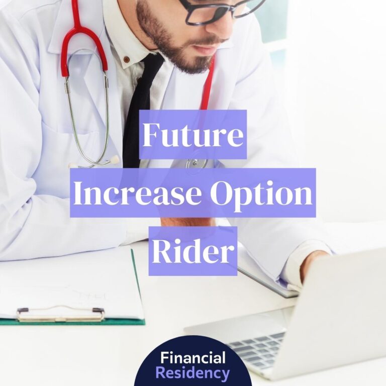future increase option rider