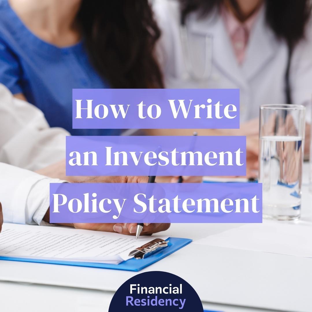 What Is Included In An Investment Policy Statement