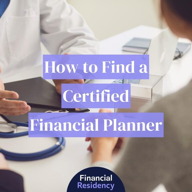 find a certified financial planner