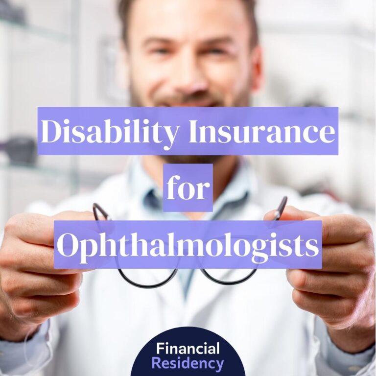 disability insurance for ophthalmologists