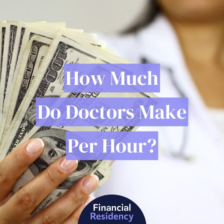 how much do doctors make per hour